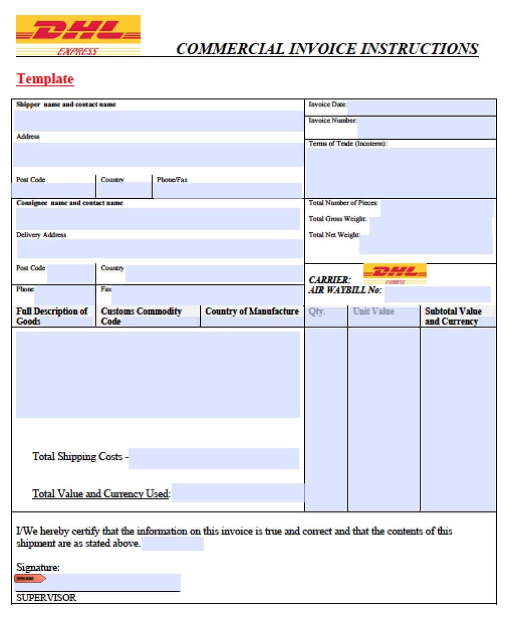 Trucking Invoice Template And Trucking Invoice Software