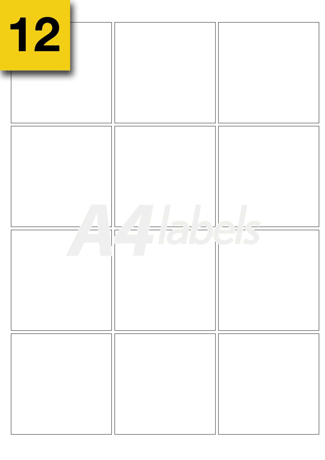 2 X 4 Label Template 10 Per Sheet And Round Label Template 4 Per Sheet