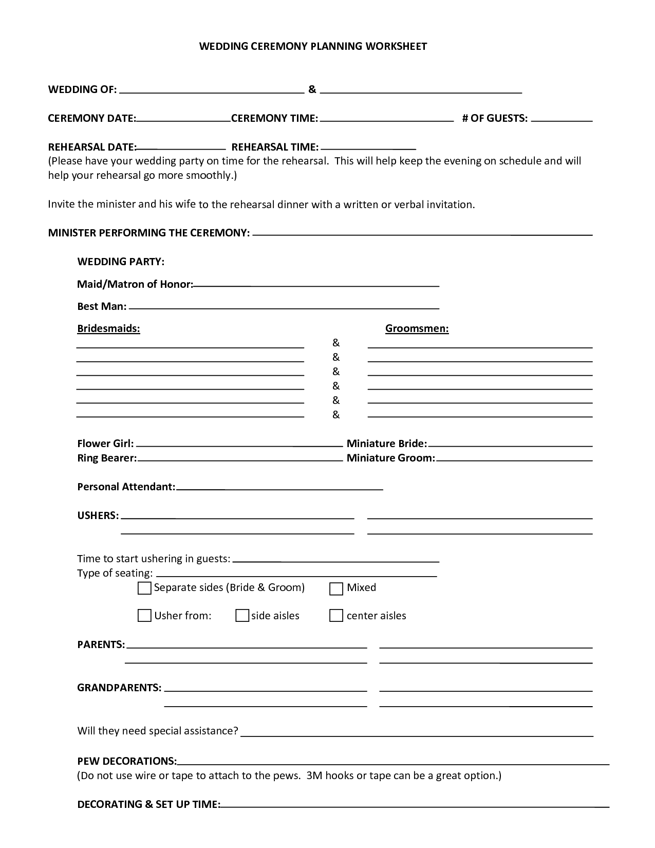 Catholic Funeral Planning Worksheet And Funeral Planning Guide Printable Form