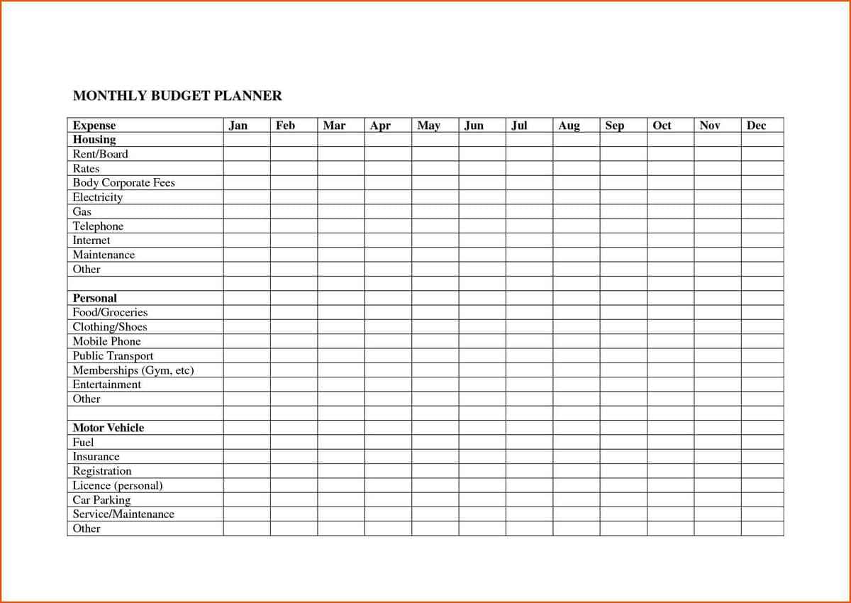 Expenses Form Template Free And Expenses Sheet Example