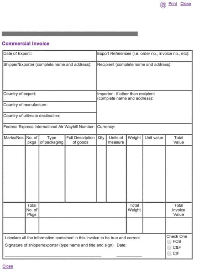 Invoice Template Pdf And Sample Of Invoice For Payment