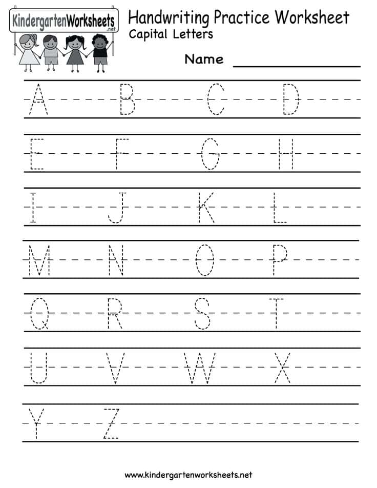 Learning To Write Sentences Worksheets Kindergarten And English Handwriting Practice Sheets