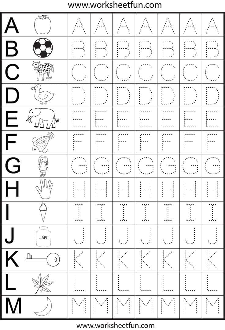 Learning To Write Worksheets For Kindergarten And Kindergarten Phonics Worksheets