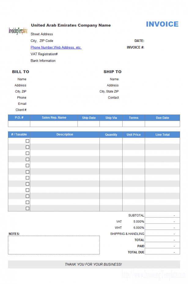 Fake Utility Bill Generator For Paypal And Free Online Printable Invoice Template