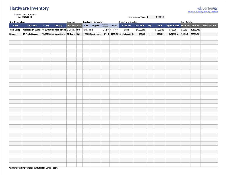 Free Ms Excel Inventory Management Template And Excel Stock Management Template