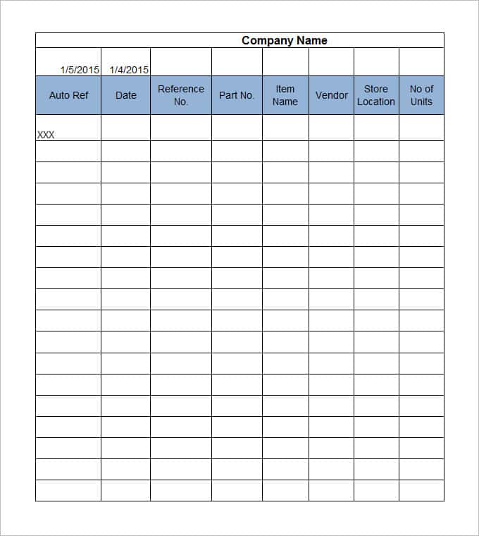 Inventory Management Excel Formulas And Retail Inventory Management Spreadsheet