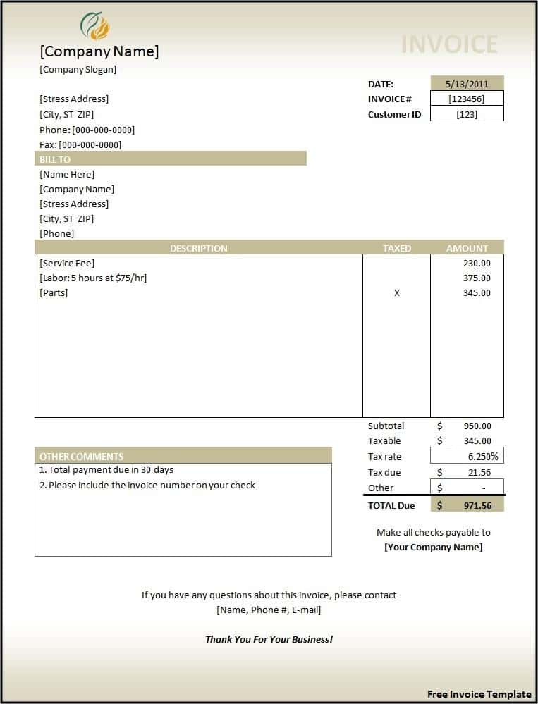 Payment Invoice Letter Format And Payment Invoice Letter Template