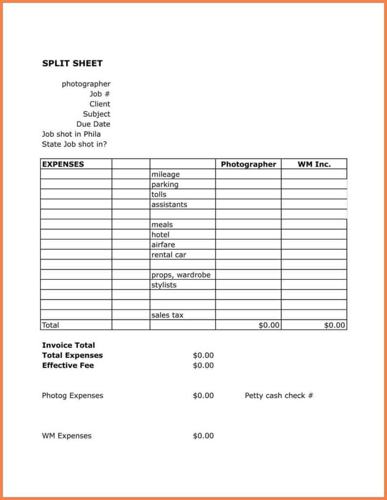 Payroll Invoice Template Word And Payroll Check Form Template