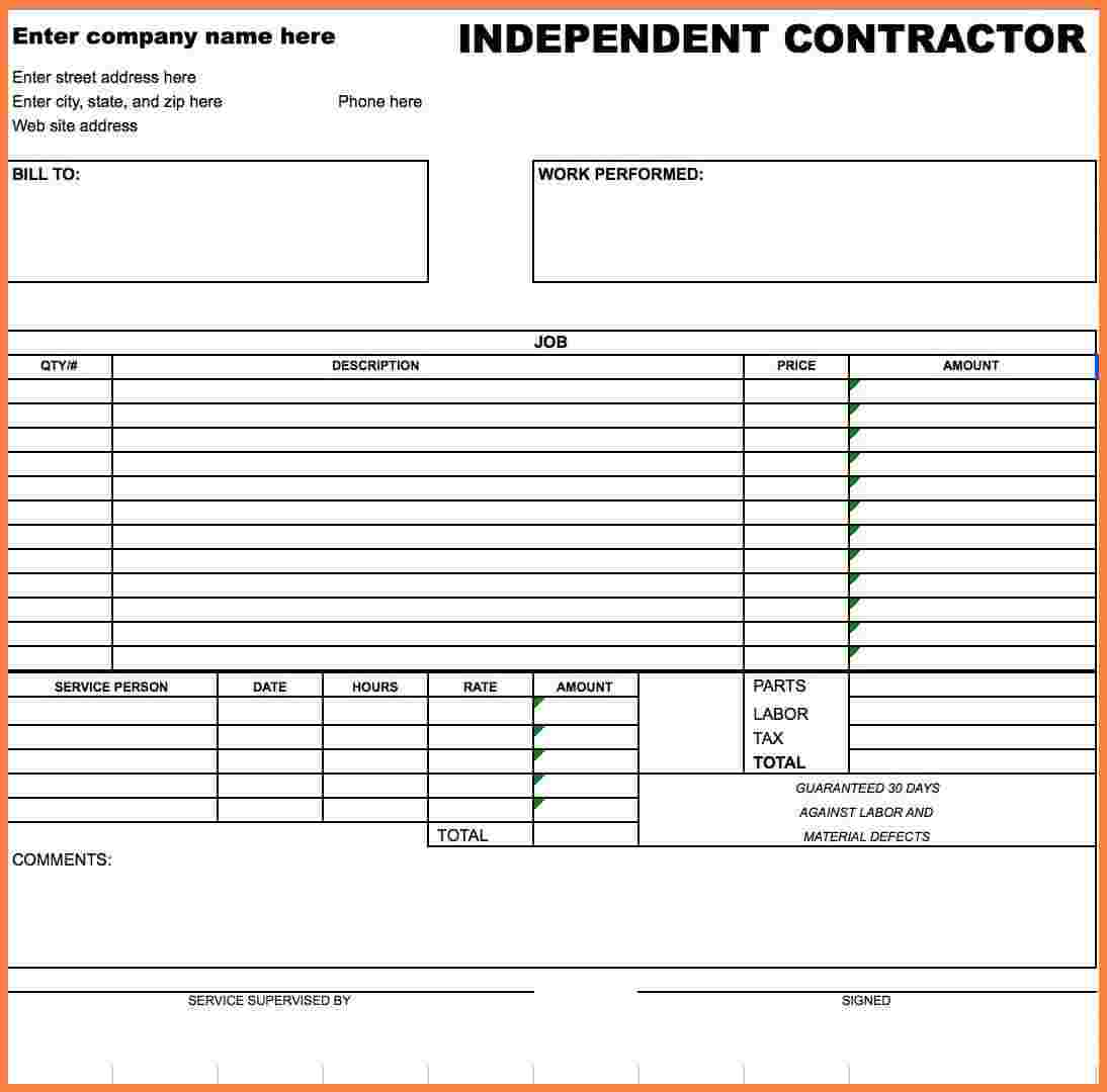 Payroll Receipt Template Word And Bookkeeping Invoice Template