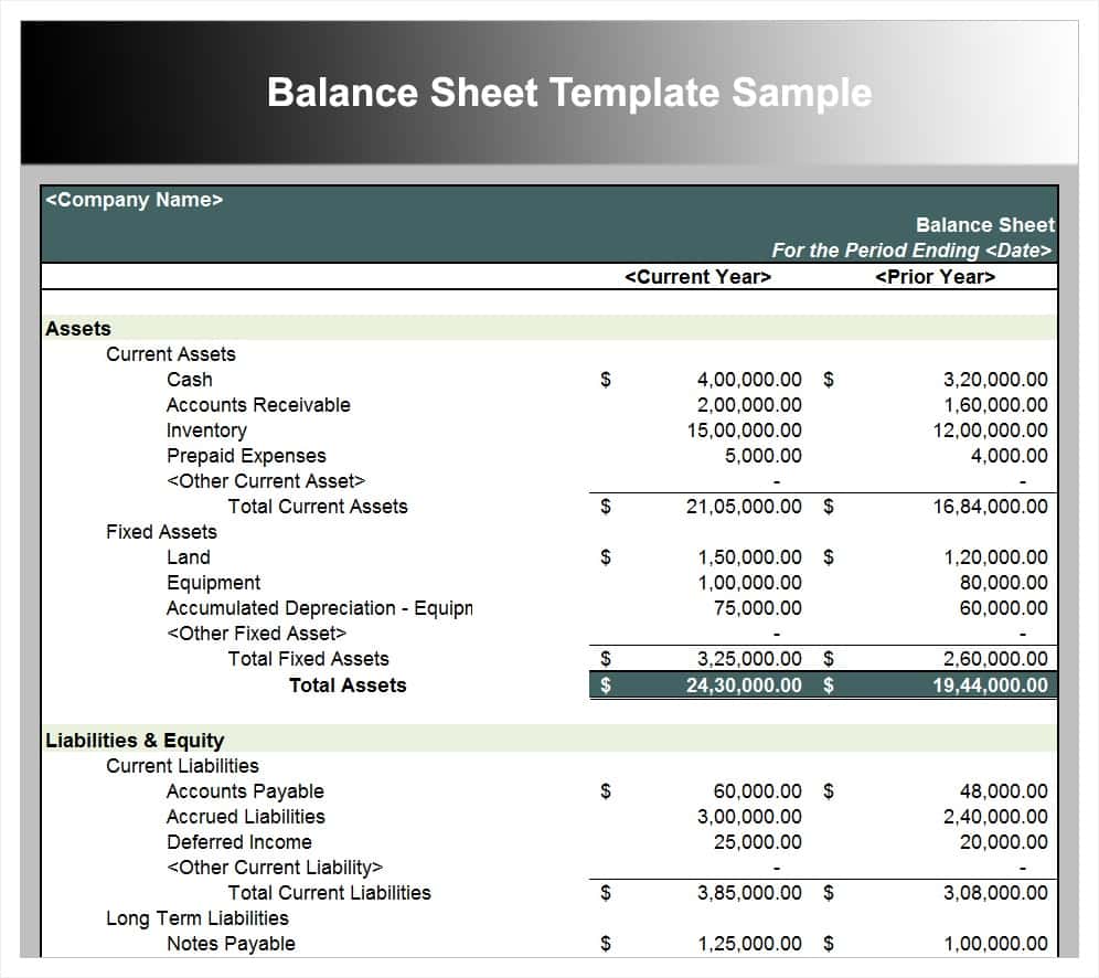 Trial Balance Sheet Template Download And Balance Sheet Template Word