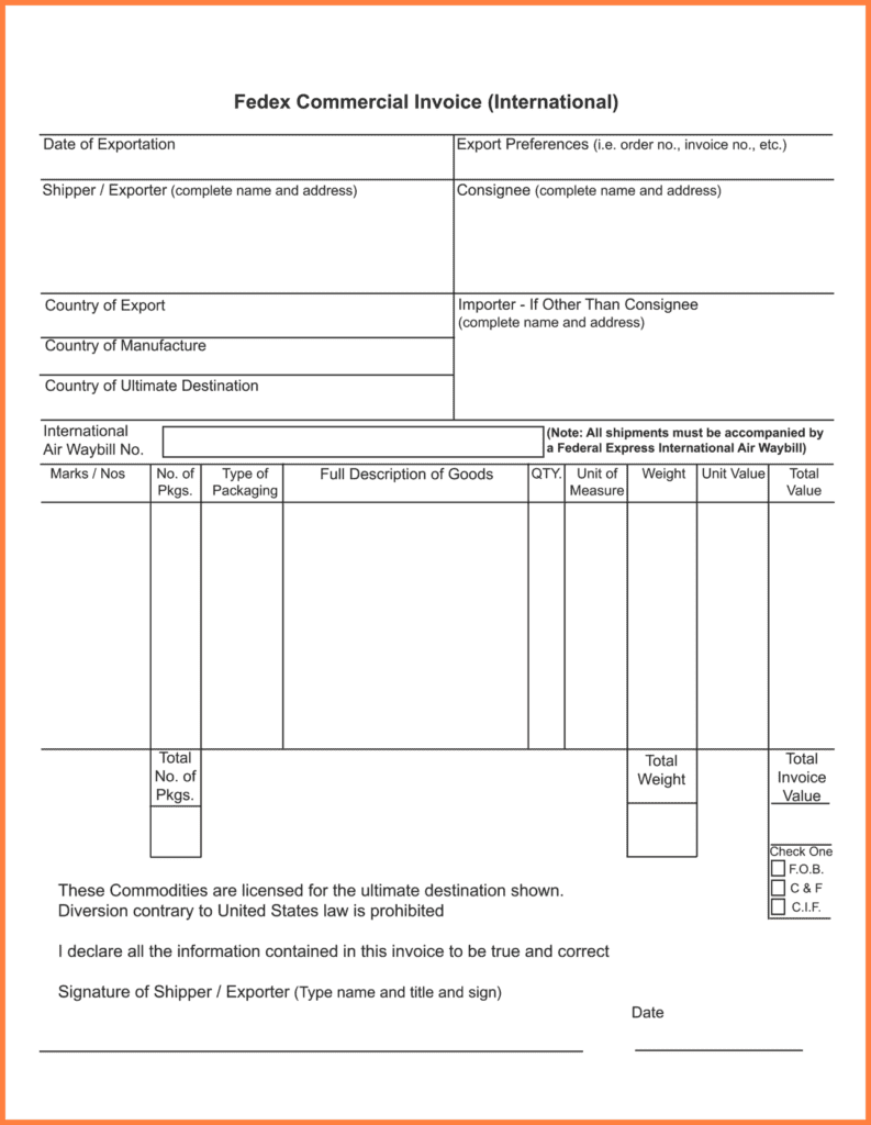 Air Waybill Template Pdf And Airway Bill Number Example