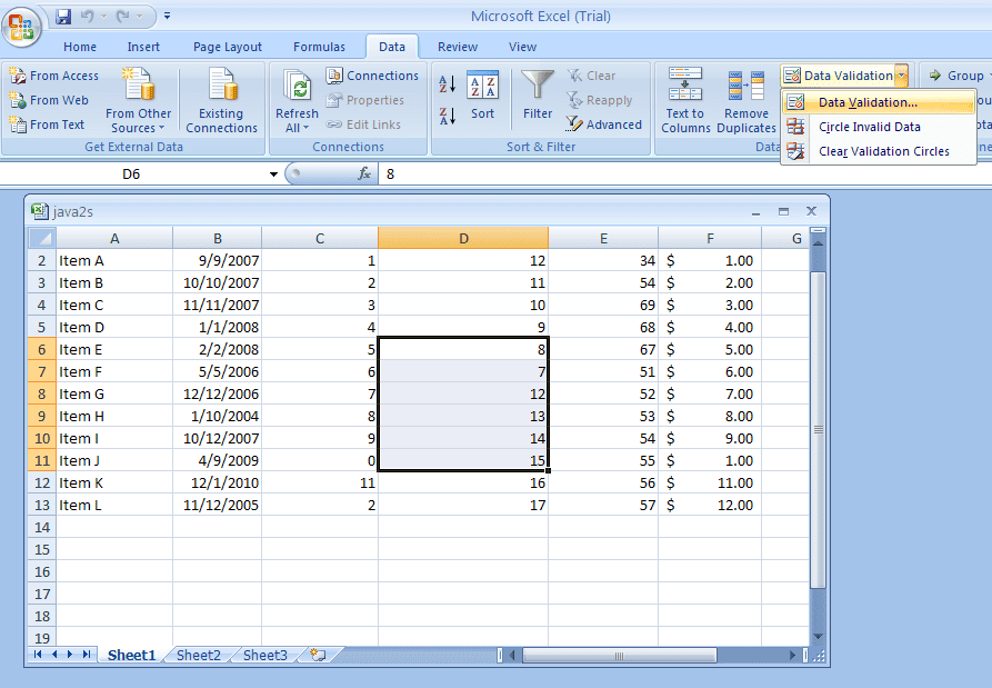 Excel Data Analysis Examples And Excel Data Analysis Examples Pdf