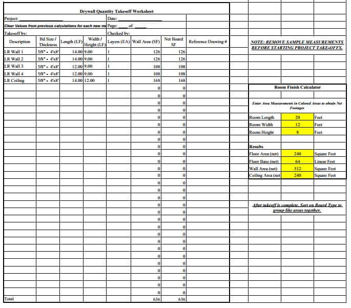 Residential Construction Cost Estimator Excel And General Contractor Price Sheet