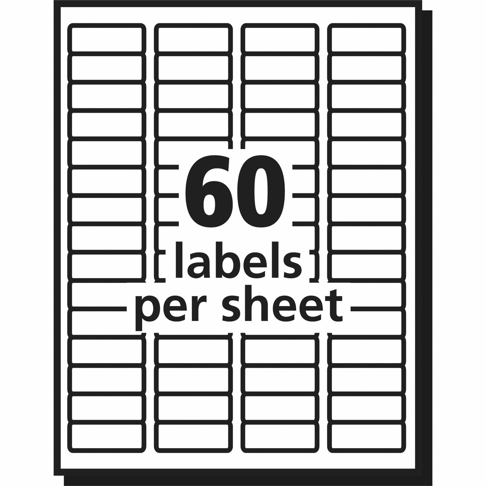 Label template 2×4 10 per sheet and staples shipping labels template