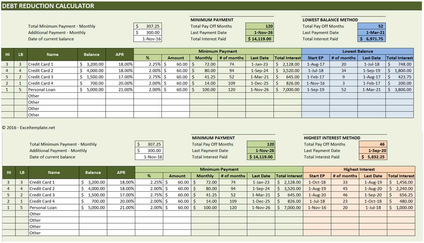 Best Excel Templates And Bill Payment Tracking Spreadsheet Free