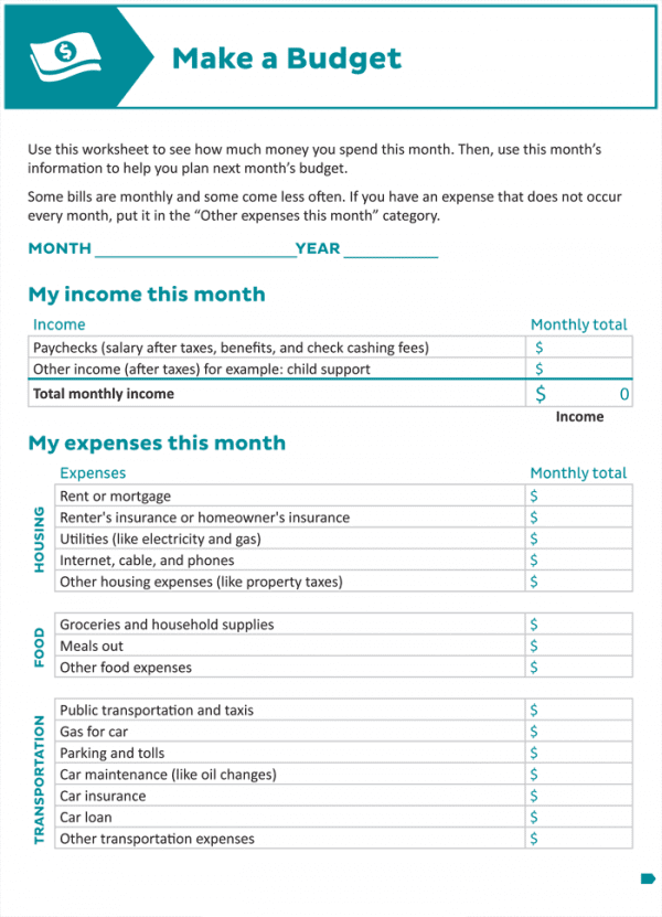 Budget spreadsheet for couples and online monthly budget worksheet