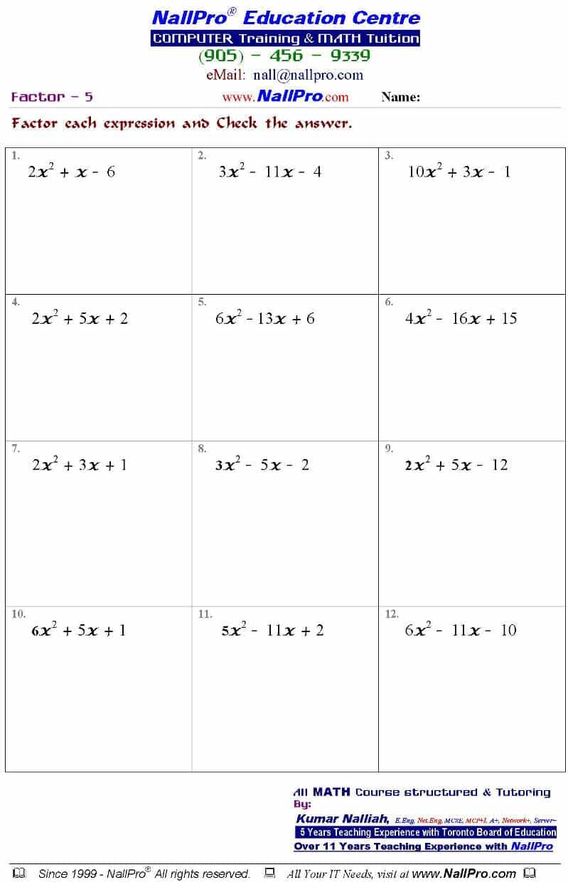 Grade 10 Math Analytic Geometry Worksheets And Geometry Worksheets 10Th Grade