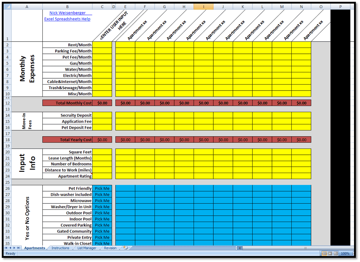 Sample Of Excel Spreadsheet For Inventory And Sample Of Excel Spreadsheet Budget