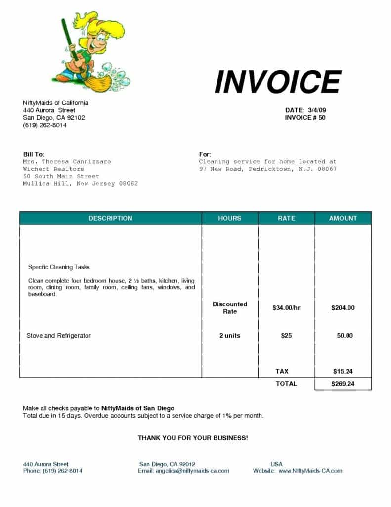 Carpet Cleaning Receipt Fake And Carpet Cleaning Invoices