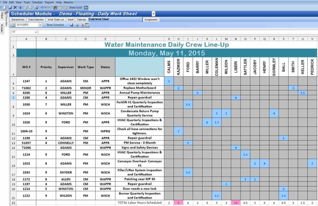 Excel Templates For Staff Scheduling And Free Scheduling Program For Excel