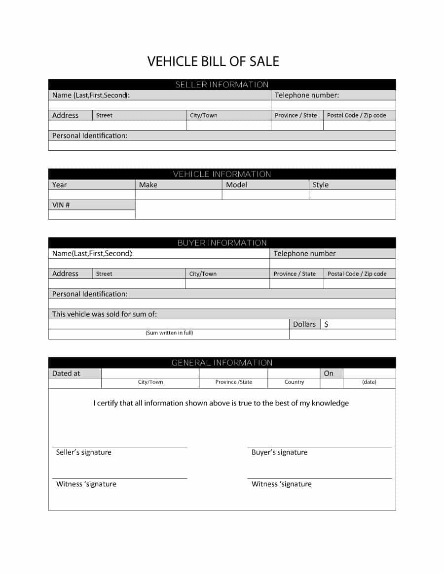 Firearm Transfer Bill Of Sale Template And Handgun Bill Of Sale Template Virginia