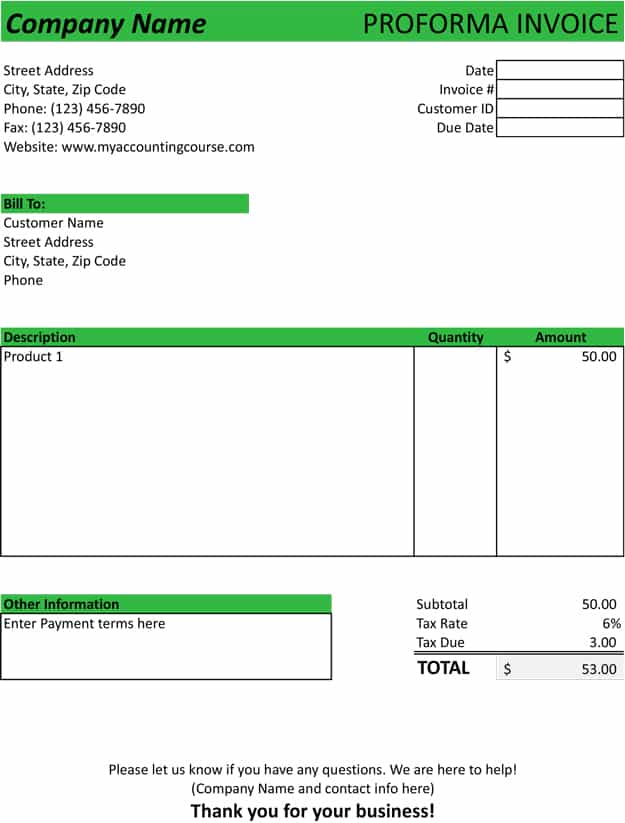 Service Bill Format In Word And Blank Service Invoice Template Free