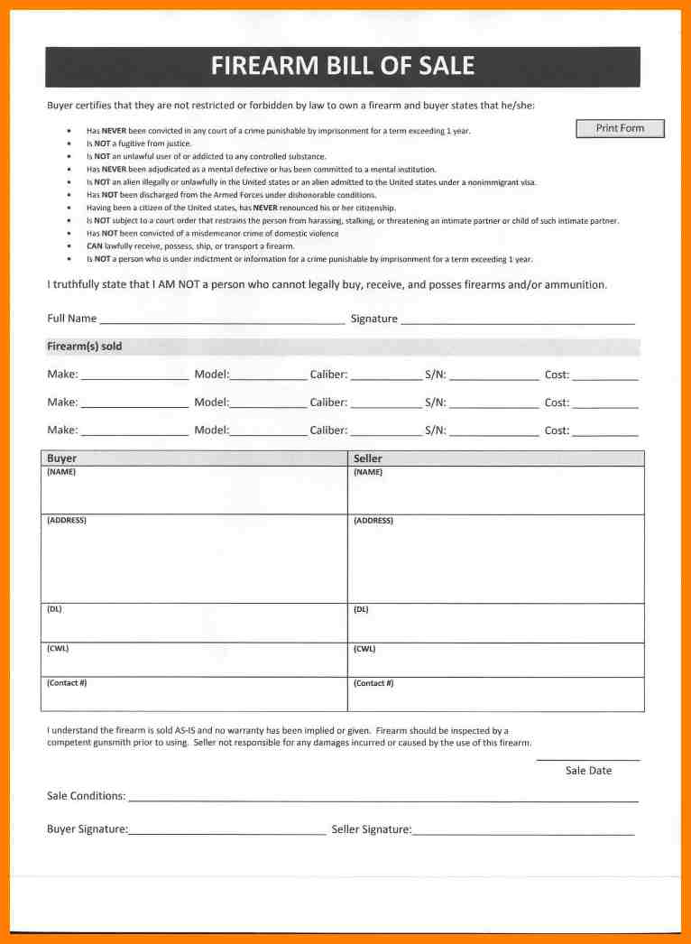 Bill Of Sale Form Texas Automobile And Bill Of Sale Form Texas Rv