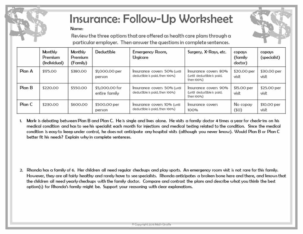 Budget Worksheet Pdf And Monthly Budget Worksheet