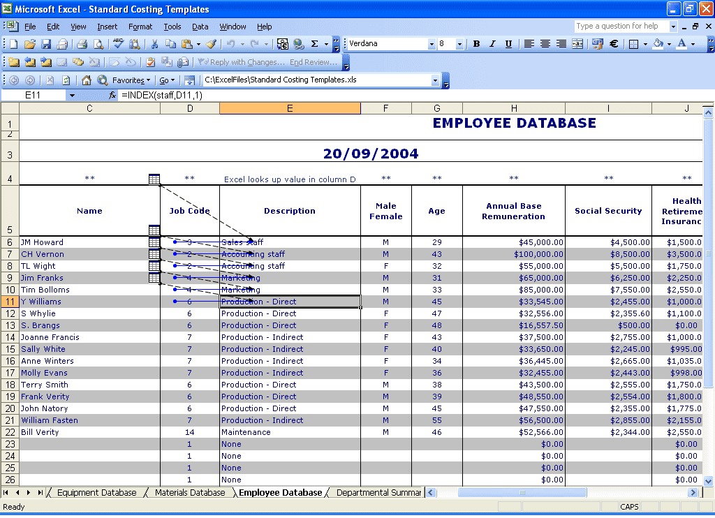 Employee Database In Excel Template Free Download And Access Crm Database Template
