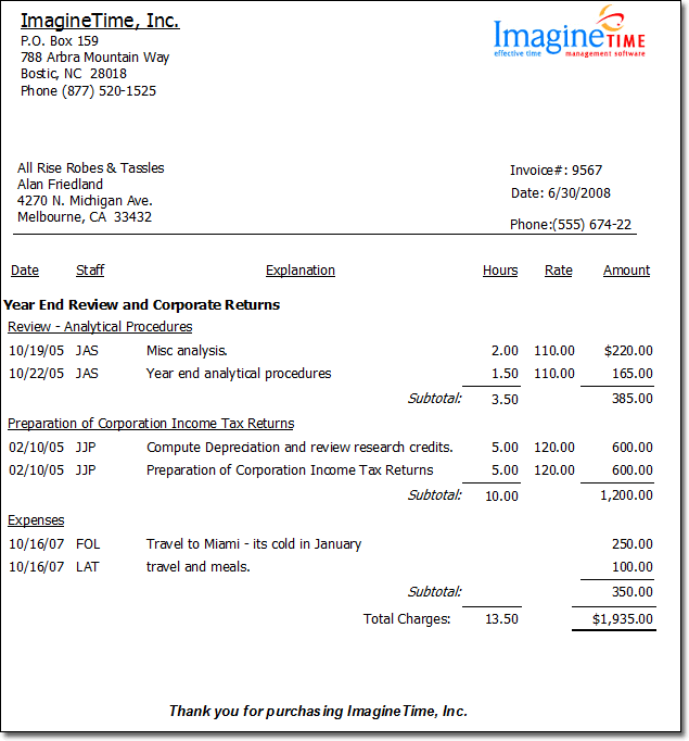 Attorney Time Billing Sheets And Advocate Invoice Format