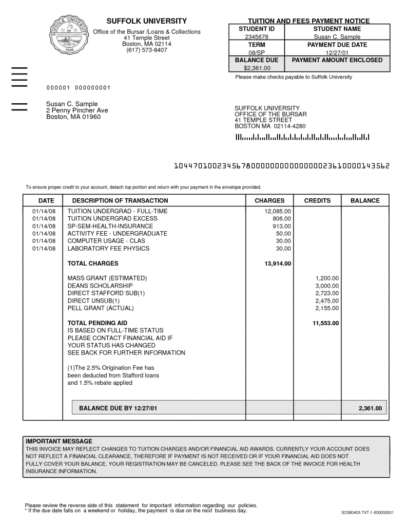 Invoice For Legal Fees And Attorney Billing Template