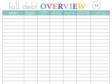 4 Free Debt Reduction Spreadsheet and Free Debt Calculator and Spreadsheet from Vertex