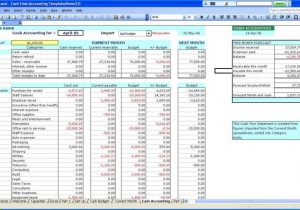 Accounting in Excel Format Free Download and Accounting for Small Business Spreadsheet