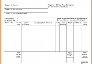 Air Waybill Template Pdf And Airway Bill Number Example