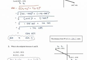 Analytic Geometry Worksheets With Answers Grade 10 And Grade 6 Geometry Test