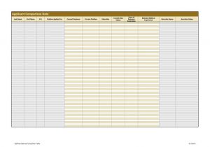 Applicant Tracking Spreadsheet Excel and Free Recruitment Tracking Spreadsheet