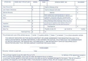 Auto Dealer Bill Of Sale Template And Bill Of Sale Form Texas