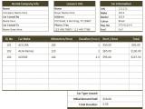 Automotive Invoice Template Download And Automotive Invoice Software Template