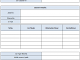 Automotive Invoice Template Free And Microsoft Office Automotive Invoice Template