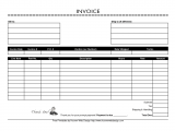 Bakery invoice forms and cake invoice template word