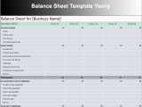 Balance Sheet Template For Excel And Balance Sheets Template