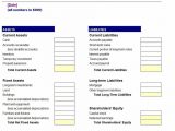Balance Sheet Template Xls And Personal Balance Sheet