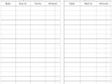 Basic Accounting Template for Small Business and Example of Simple Accounting Spreadsheet