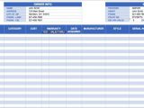 Basic Inventory Tracking Spreadsheet