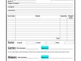 Bill Of Lading Template For Auto Transport And Bill Of Lading For Vehicles