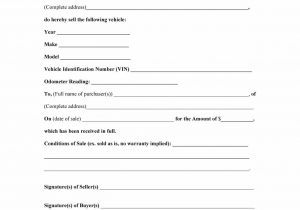 Bill Of Sale For A Vehicle Template And Vehicle Bill Of Sale Template Arizona