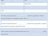 Bill Of Sale For Used Car Template And Bill Of Sale For Motor Vehicle Template