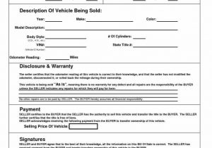Bill Of Sale Form In Texas And Trailer Bill Of Sale Texas Template