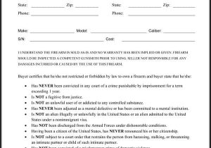 Bill Of Sale Form Ohio Gun And Bill Of Sale Template For A Gun
