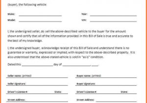Business Bill Of Sale Form Template And Business For Sale Letter